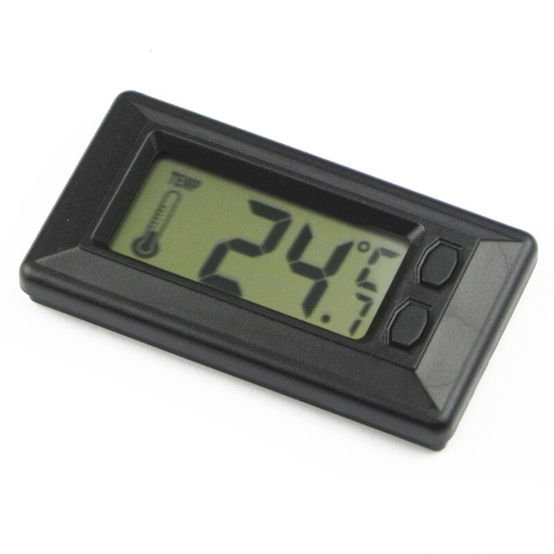 Mini Weather Station LCD Digital Waterproof Electronic Dashboard Thermometer Temperature Monitor Tester for Car Home Bedroom