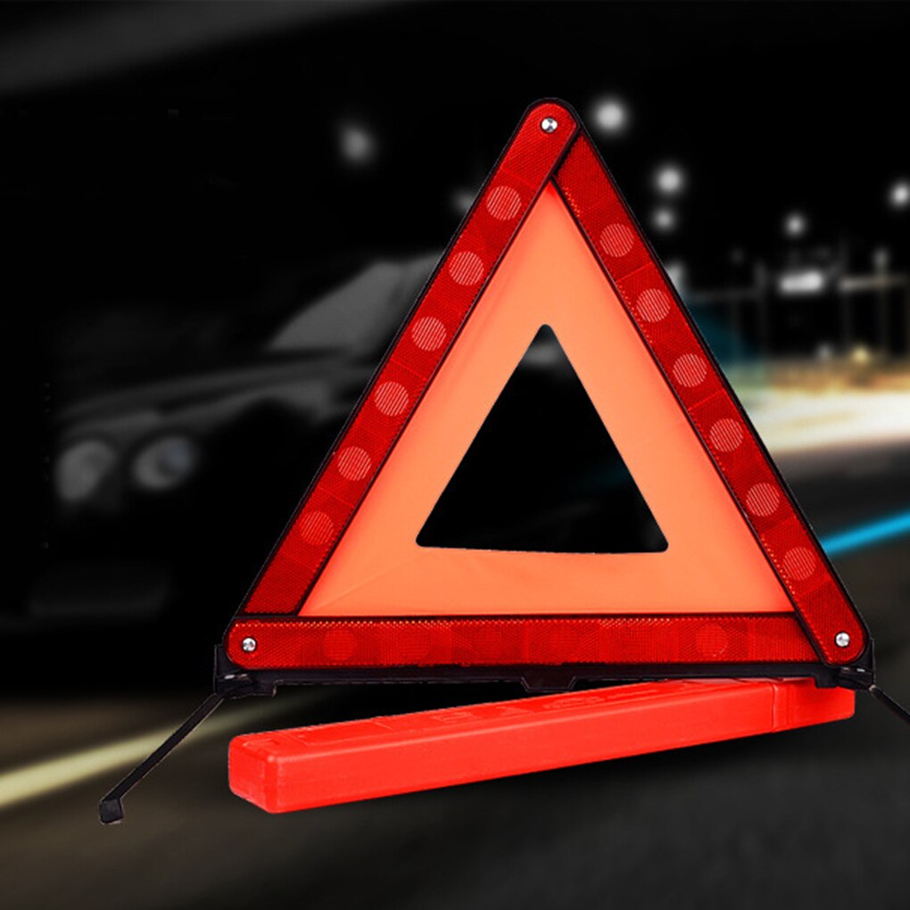 Foldable Car Emergency Breakdown Warning Reflector Alerts Red Reflective Safety Foldable Parking Stander