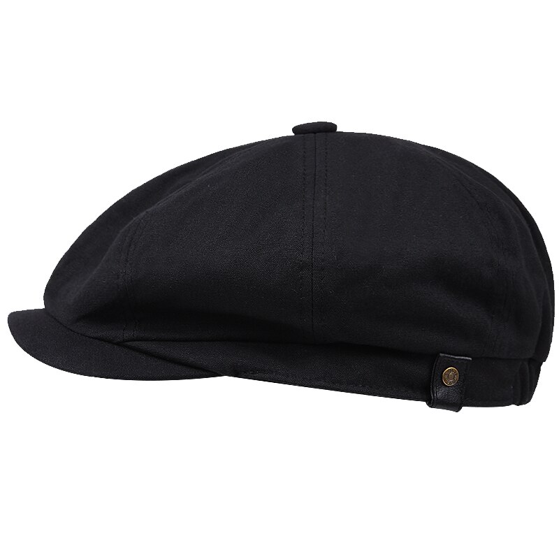 Boina de algodón para hombre y mujer, gorro de retro salvaje, informal, octogonal, pintor, novedad de verano gorras hombre boina hombre sombreros de mujer