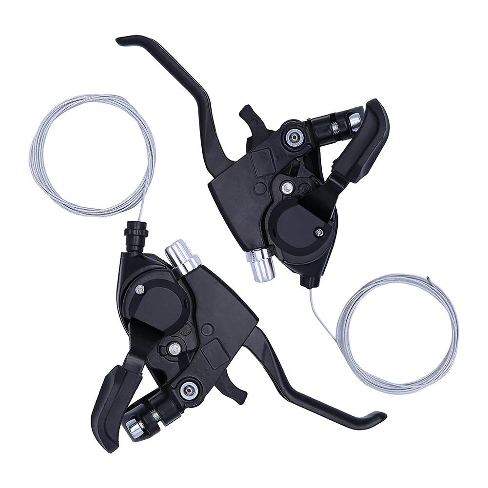Set Cambio Shimano ST-EF51-7 Nero – 21 Velocità Con Comandi Trigger E Freni A V