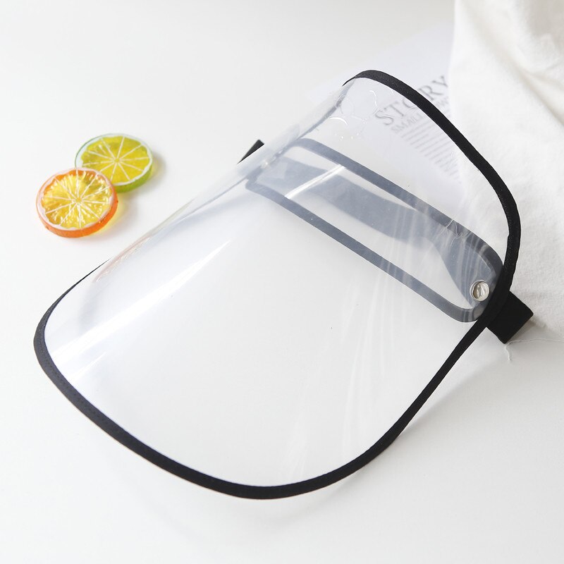 Safety Full Face Shield Clear Flip Up Visor Oil Fume Protection Work Eye Protection Isolation Cover Helmet Anti-dust Caps Hat