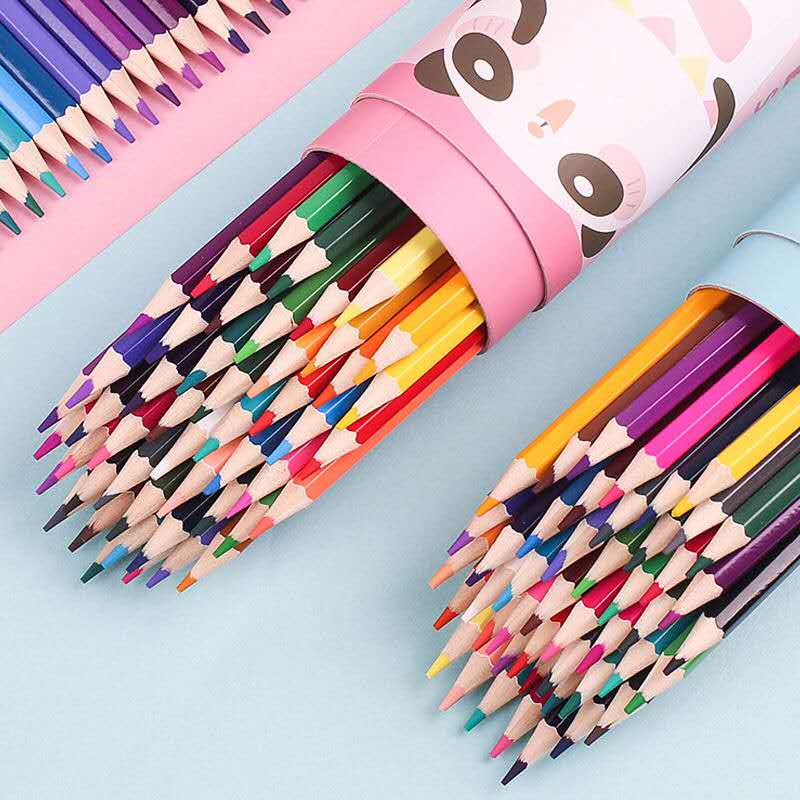 Colored Pencil Children Oily Colored Graffiti Pencils Painting Cute Drawing Pencil For Kids Drawing