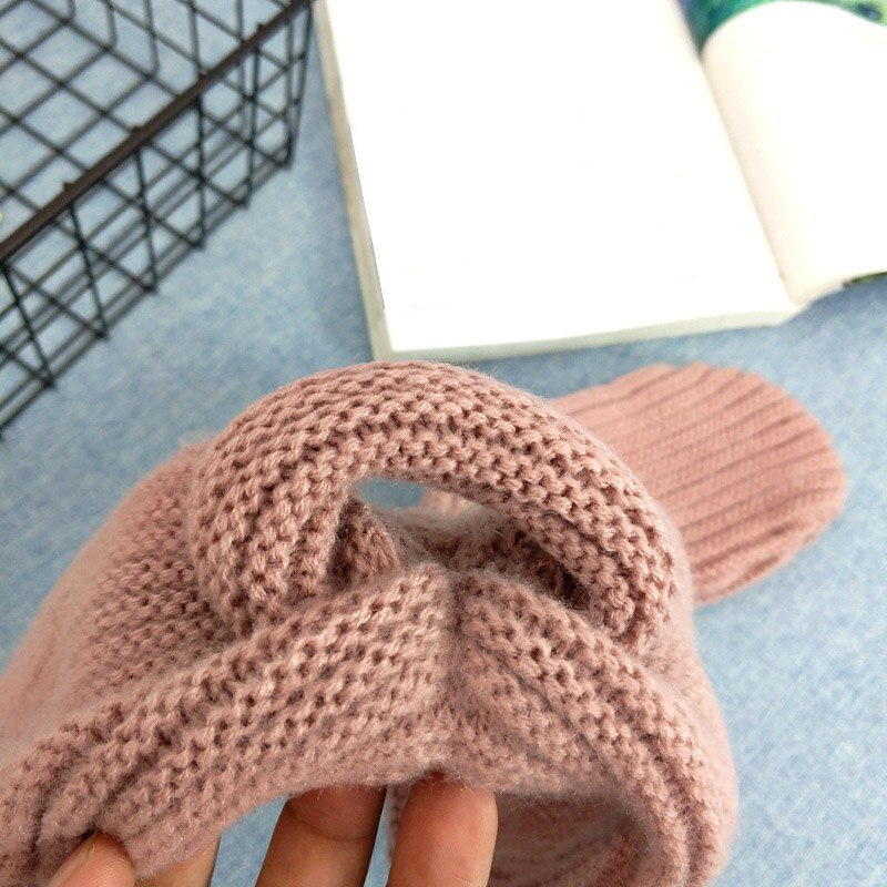 Mooie Herfst Winter Jongens Meisjes Effen Sjaal Warme Gebreide Sjaals Kids Kinderen Effen Kleur Halswarmer Breien Kraag Sjaal