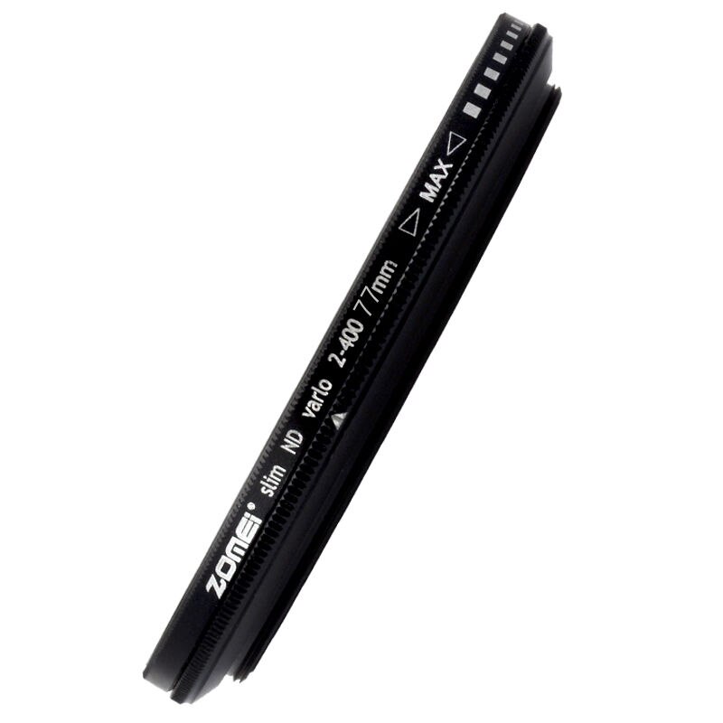 Zomei 82mm Fader Variable ND filtre réglable ND2 à ND400 ND2-400 densité neutre pour Canon NIkon Hoya Sony objectif de l'appareil photo 82mm