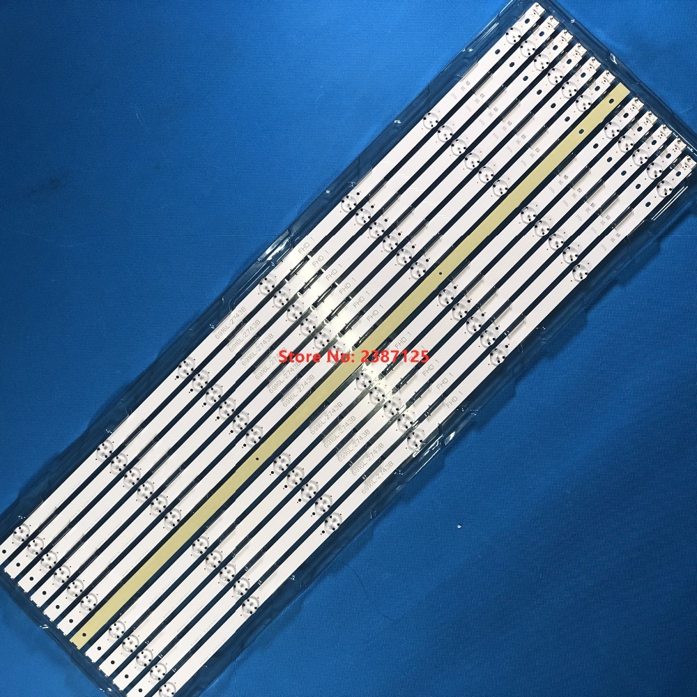 De retroiluminación Led 7 lámpara para LG Innotek 17Y 43inch-A-Type 43UJ6300 43UJ6307 43UJ634V 43LJ594V HC430DUN SSC_43LJ61_FHD 43UJ630V