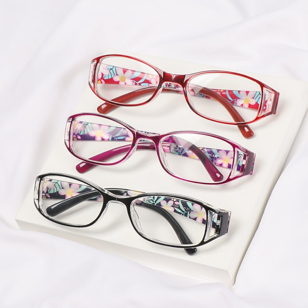 1pc opvouwbare leesbrillen met print, anti-blauw licht, vintage bril, oogbescherming, computer, dropship, leesbrillen