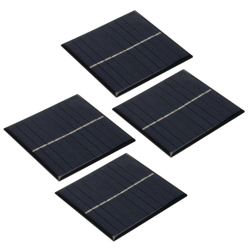 Solar Panel System 4Pcs Mini 0.8W 5V Solar Panel M... – Grandado