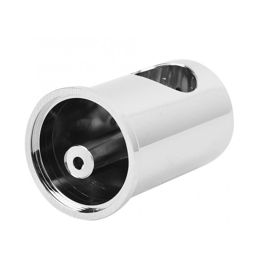 Badeværelse justerbar brusehoved holder, bruser holder slider barra ducha, bruser holder slider 2 stk sølv hvid abs
