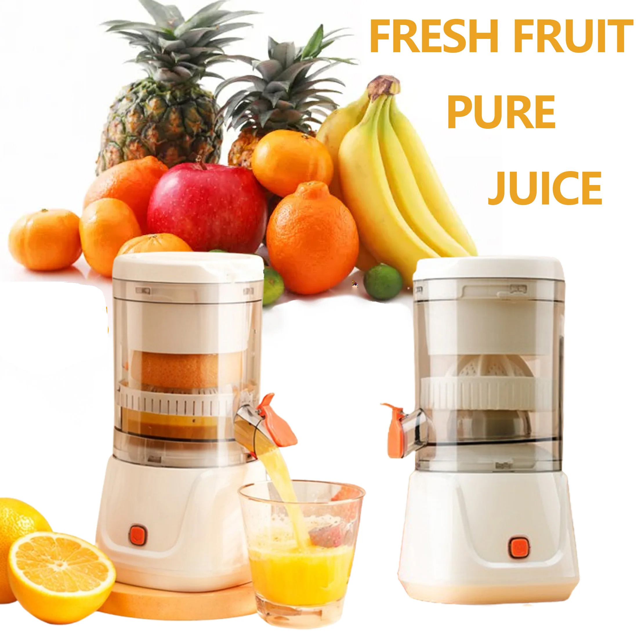 1pc USB oplaadbare afneembare sapcentrifugebeker - schoon te maken, draagbare blender voor gebruik in de keuken, thuis en op kantoor