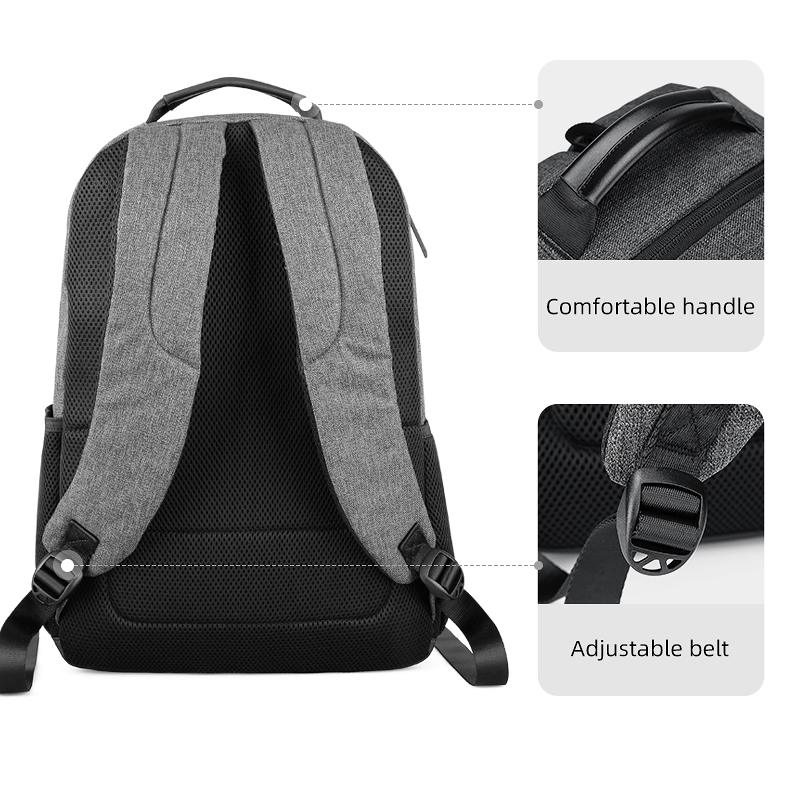 Mark Ryden de gran capacidad mochilas universitarias de 15,6 pulgadas Mochila negra para hombres Mochila para mujer Mochila para ordenador portátil