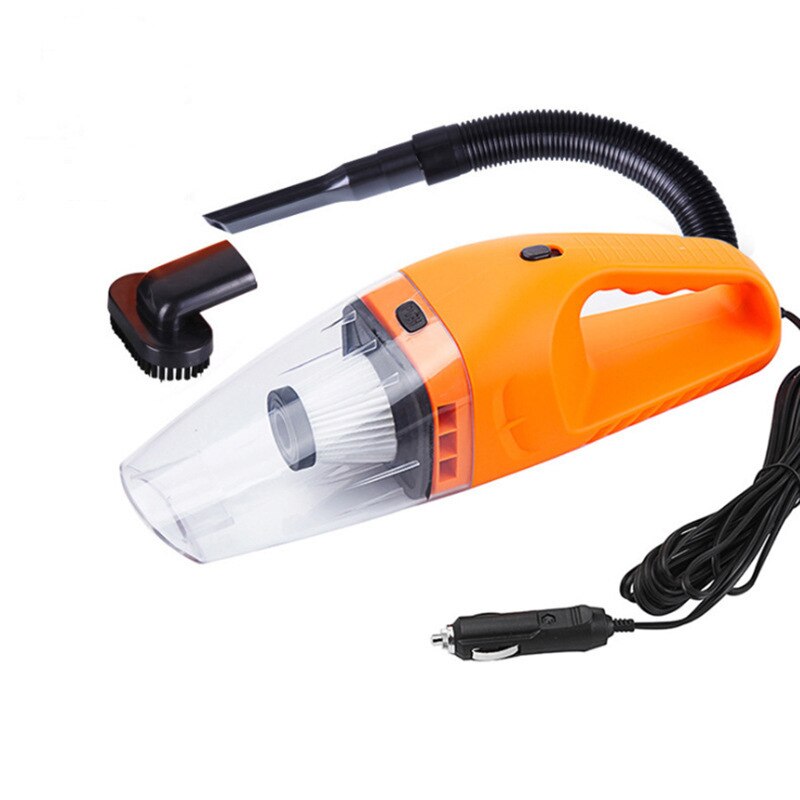 Aspiradora portátil para coche, 120W, 12V, Mini aspiradora de mano, supersucción, Cable de 5m, uso Dual en seco y mojado
