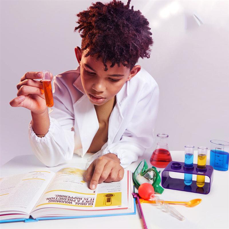 1 Set Kids Wetenschapper Laboratorium Experiment Chemie Kit Stem Educatief Speelgoed