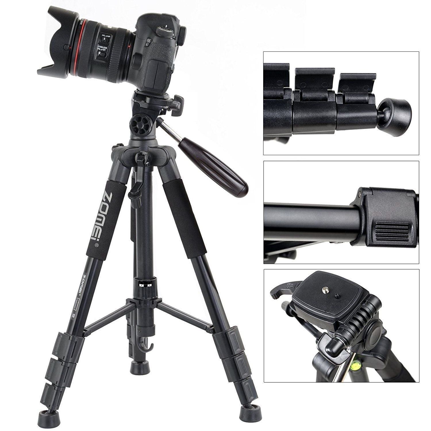 Professionele reizen Q111 draagbare aluminium statief met digitale camera SLR accessoires statief voor digitale SLR camera