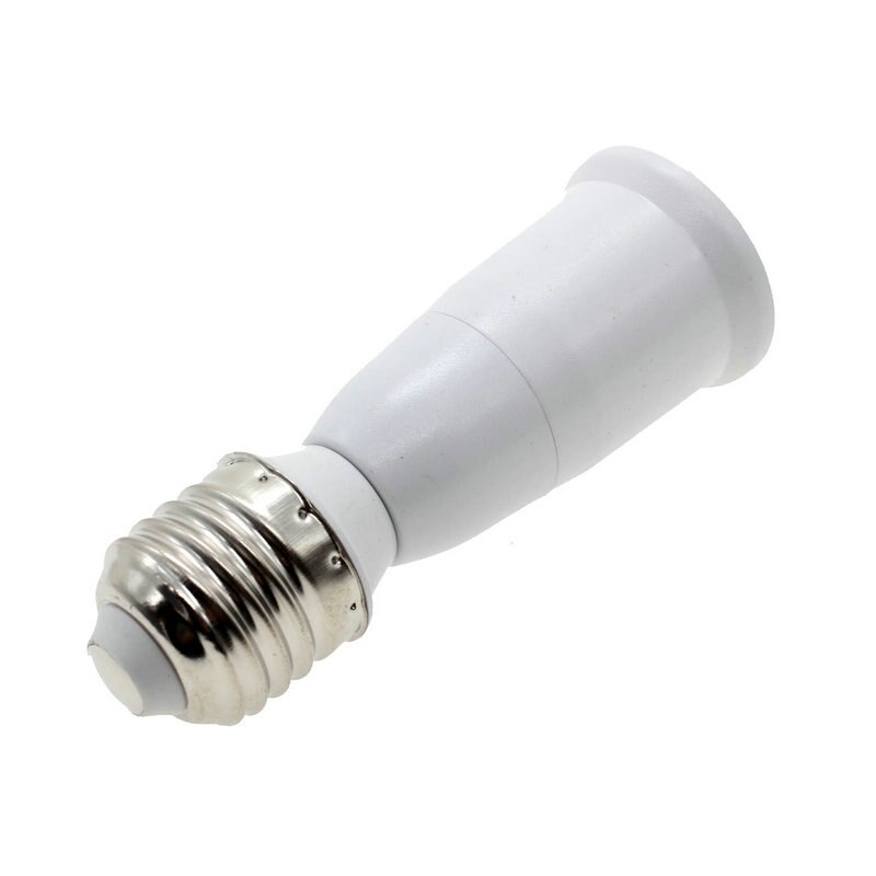 E27 om E27 Verlengen Socket Base LED Light Bulb Lamp Holder Adapter Schroef Converter