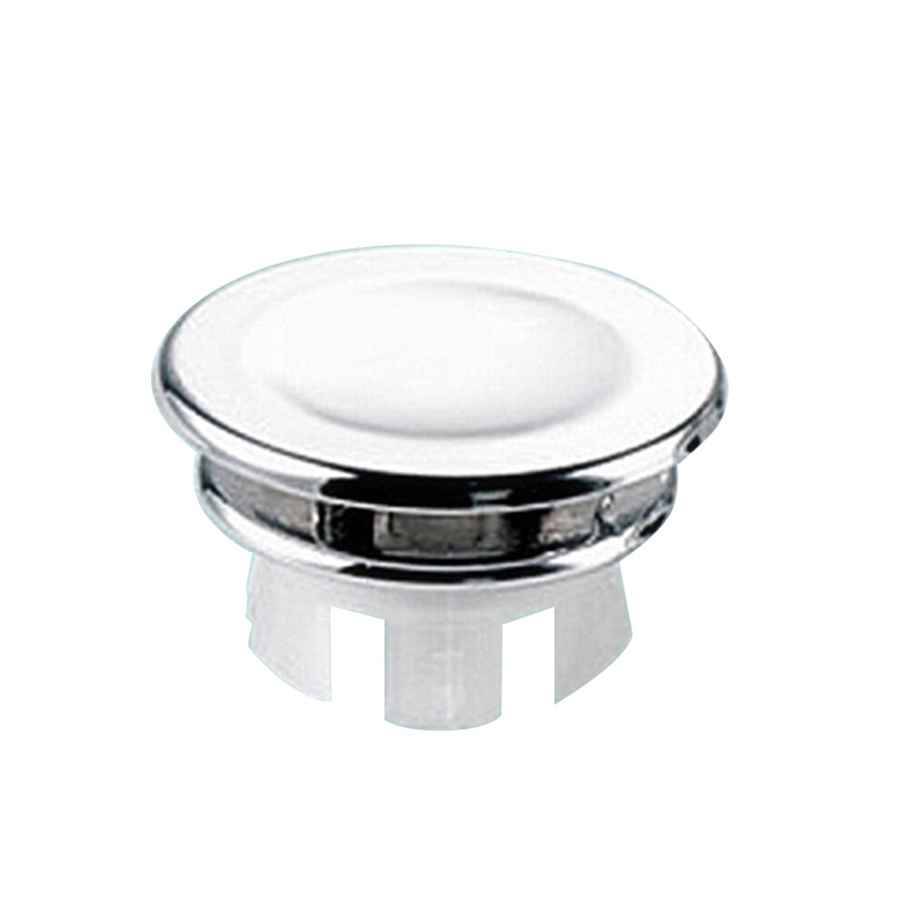 Bathroom Basin Sink Overflow Round Ring Chrome Trim ceramic pots Overflow ring Replacement Decoration: C1