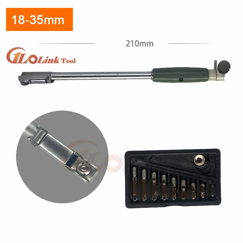 50-160mm Inner Diameter Gauge Measuring Rod + Probe Accessories Inner 10-18mm 18-35mm 35-50mm 10mm indicator Diameter Gauge Tool: 18-35mm