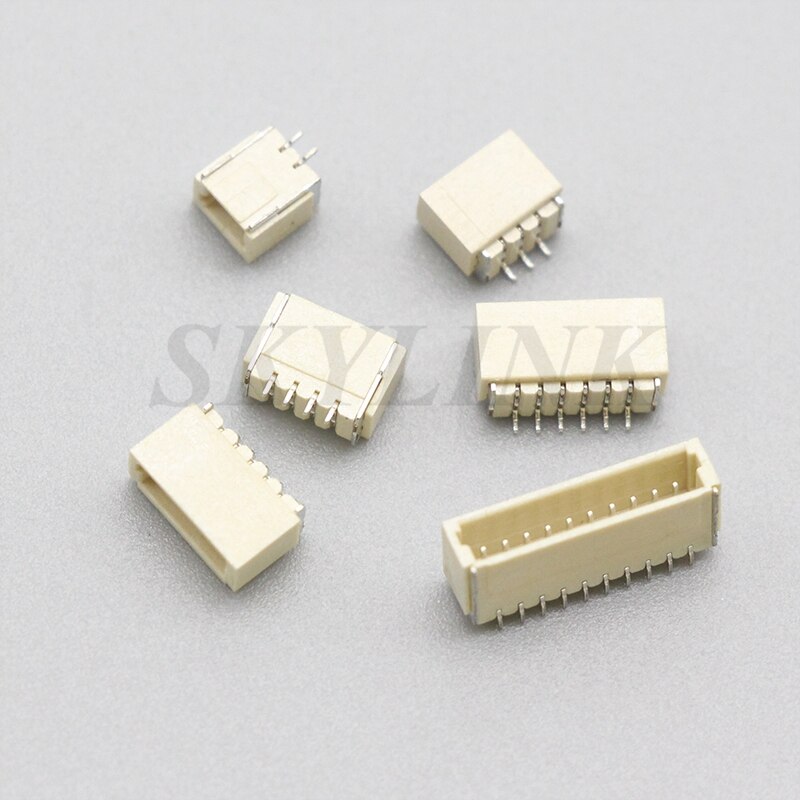 10 einstellen JST SH 1,0 Stecker 1,0mm Tonhöhe SMT Horizontale Buchse + Gehäbenutzen + Endgeräte 2P 3P 4P 5P 6P 7P 8P 9P 10P 11P 12P