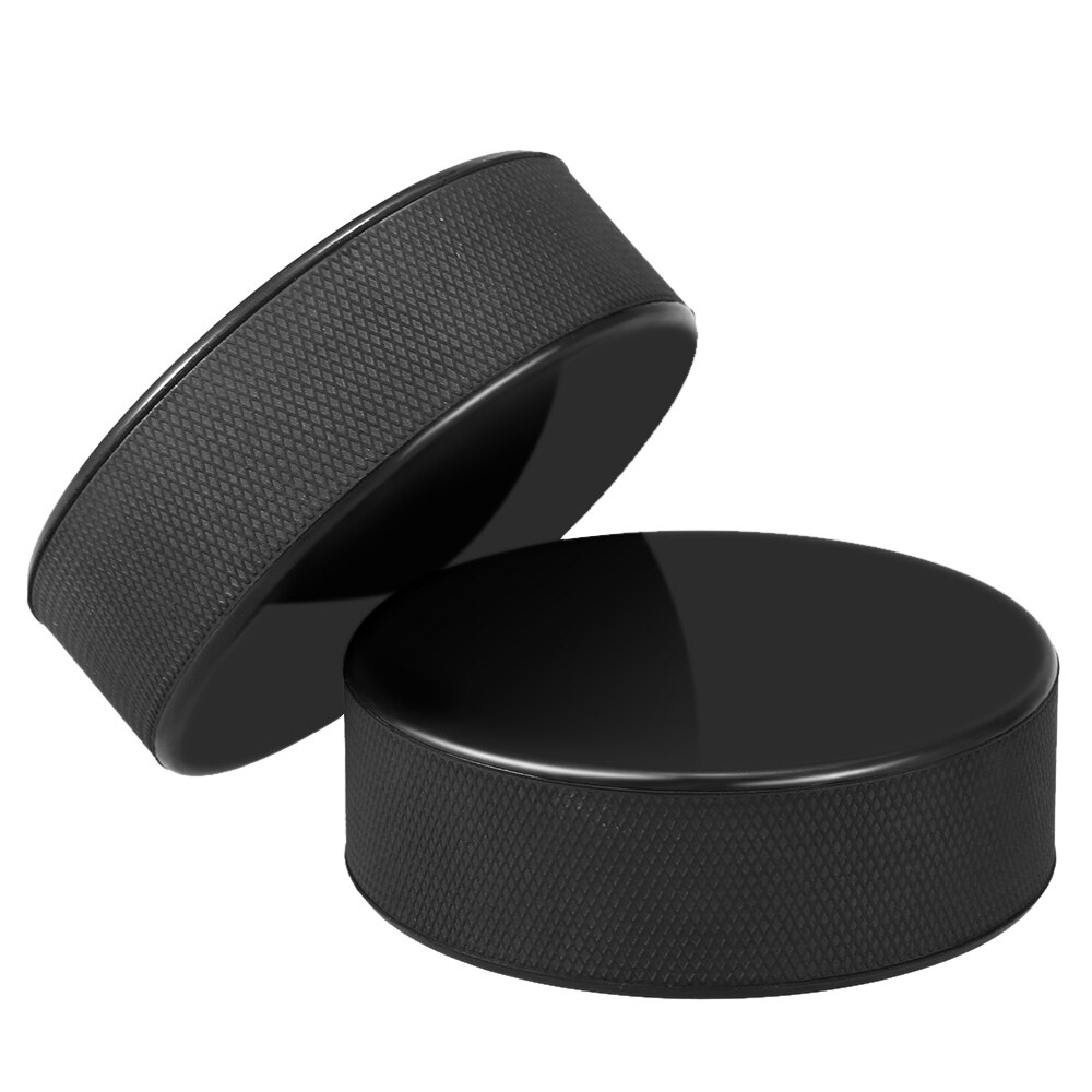 2pcs Ice Hockey Puck Roller Hockey Durable Practice Puck Perfectly Balance Ice Inline Street Roller Hockey Training