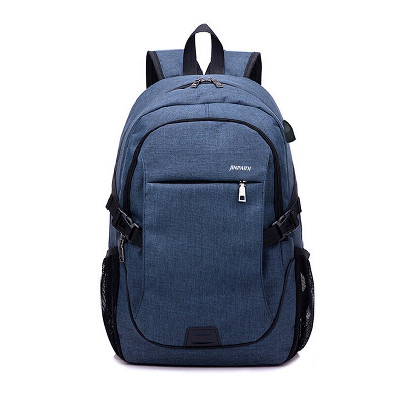 Mochila para hombre, Mochila para ordenador portátil de 15,6 pulgadas, Mochila impermeable para hombre, Mochila escolar, Mochila de 32*18*48CM: dark blue1