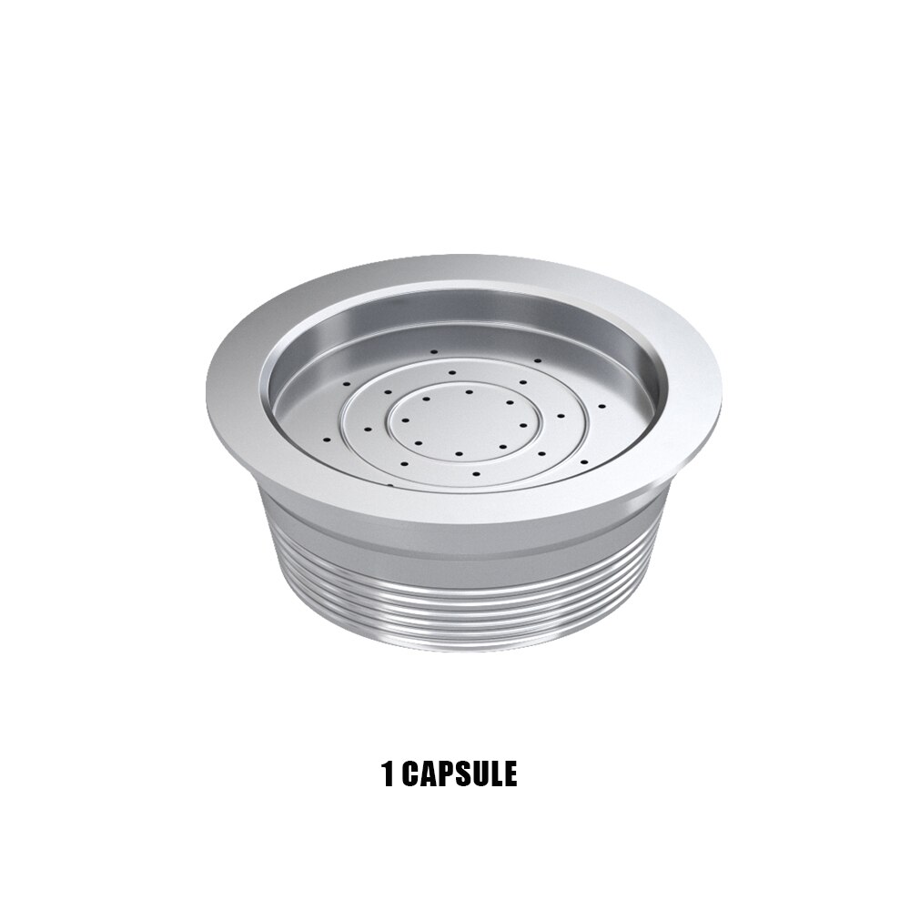 Refillable Coffee Capsule Pod Stainless Steel Espresso Coffee Filters Compatible For LAVAZZA A MODO MIO Machine: 1 Cap