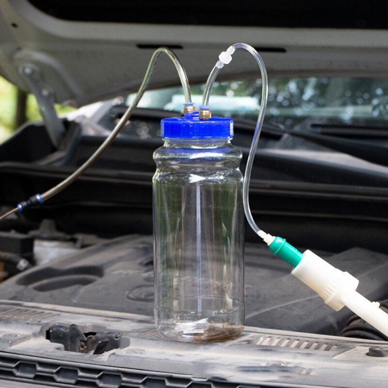Universal Manual Oil Change Suction Vacuum Pump For Car Truck Van Moto Maintenance Tool 2L Oil Storage Tank