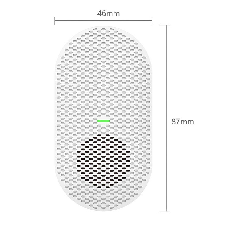 LED Funkgong Türklingel & Wireless Fernbedienung Musik Songs 60M Reichweite Türklingel für Home Büros Hotels