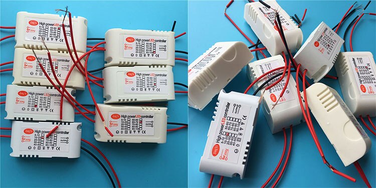 Ac 220 elektroniske flere led perler transformator høydelys power diode driver kjørekontroll for stråhatt lampe perle lys