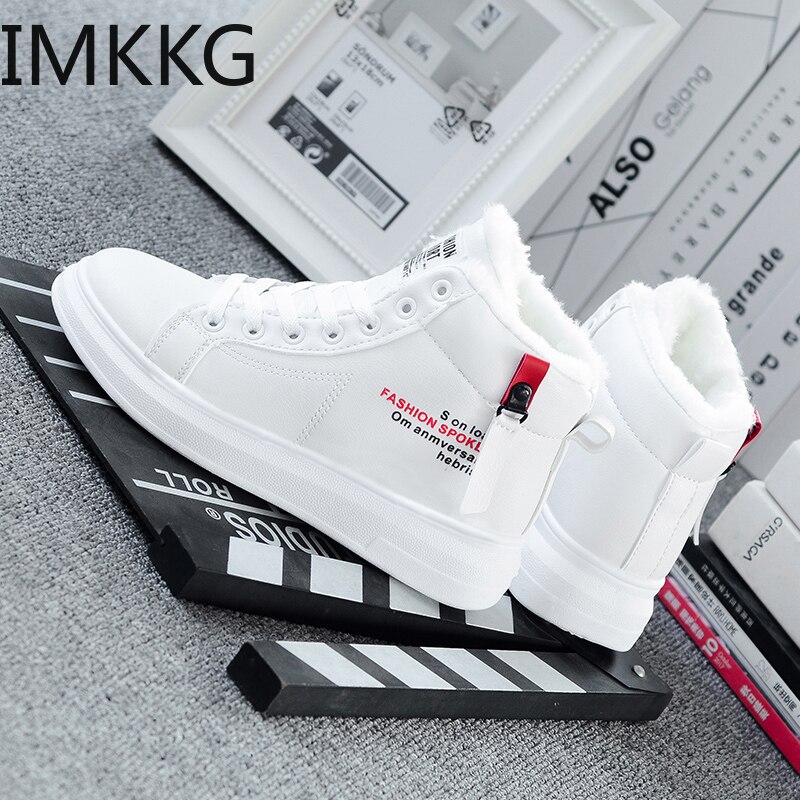 Winter Boots Women Ankle Boots Warm Winter Woman Shoes Sneakers Flats Lace Up Ladies Shoes Women Short Snow Boots