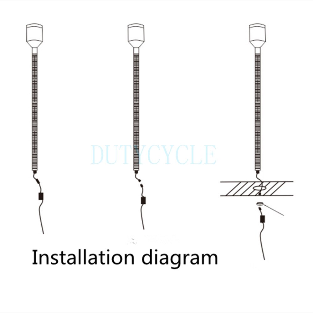 12V24V lathe working light LED pressing machine terminal machine screw fixed machine table universal hose lamp