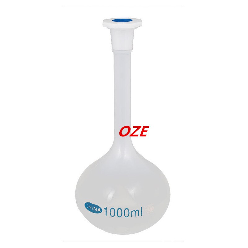 1 PCS Kit(1000ml,500ml,250ml100ml,50ml,25ml) Long Neck Clear Plastic Volumetric Measuring Flask Heatproof For Laboratory