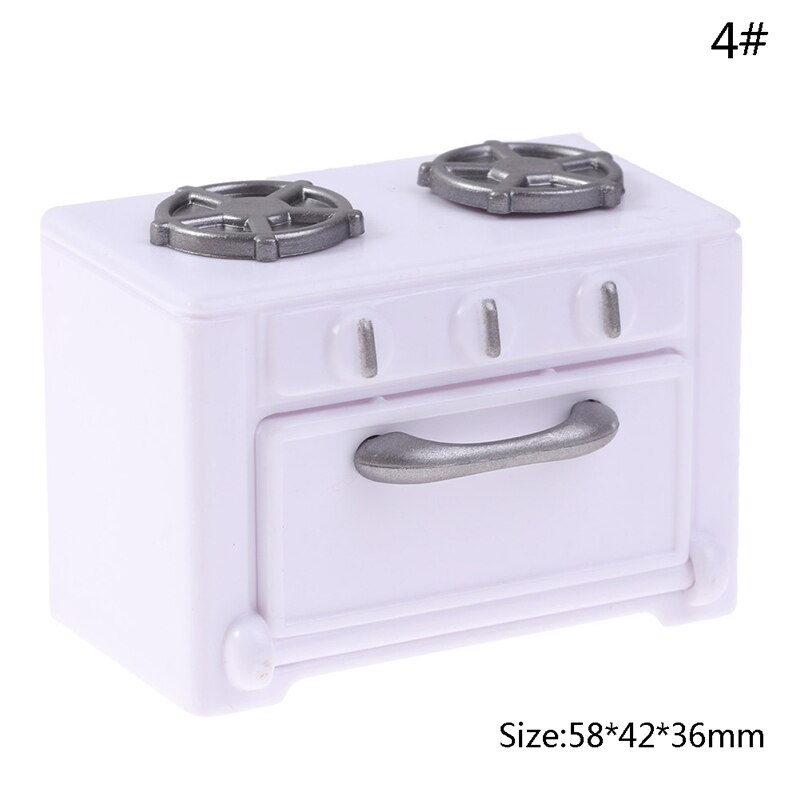 12 styles Doll Rack Boiling Water Kettle Coffee Grinder Bottles Phonograph Doll House Furniture Toys: g