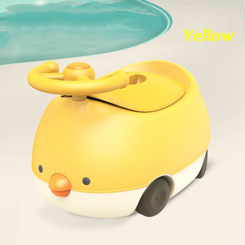 Spedbarn skinnende låve toalett baby potte sete stol nærmesteool potte låve toalett tegneserie 1-6y trener dekket urinal gutt jente