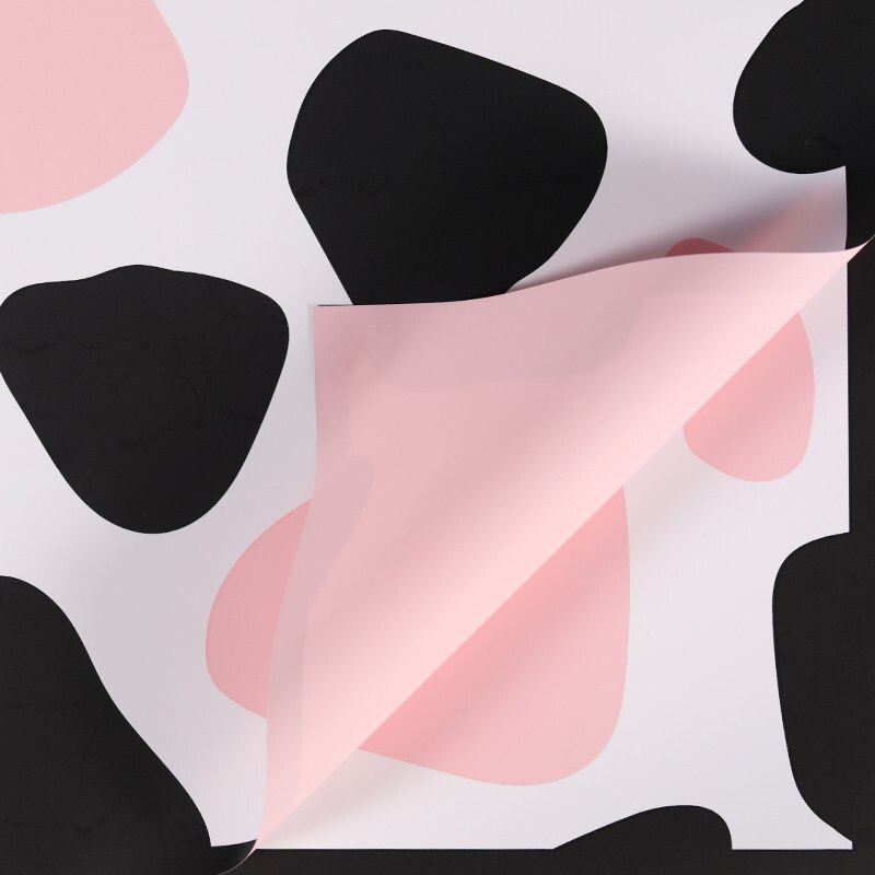 58*58cm 20pcs Flowers Wrapping Paper Zebra Giraffe Leopard Series Rose Package Paper Bouquet Material Floral Packaging Materials: B6