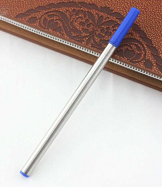 Gel pen Rollerball Pen green Golden Business Metal Ballpoint Pens for school Golden Clip Gold: R