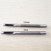 Poinçon de trou bouton à pression | Outils d'artisanat du cuir, ensemble de boutons de Rivet, Base de matrices, bricolage Kit d'outils de travail, trous de poinçonnage 2.5