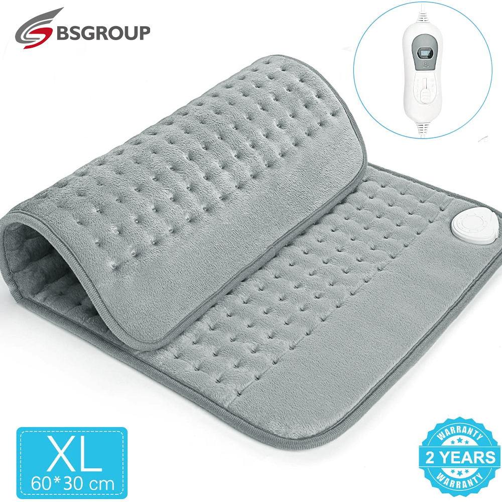Xl King Size 30*60 Cm 220 V-240 V Extra Grote Elektrische Verwarming Pad Voor Periode Krampen onderrug Pijn Warmte Therapie Eu Plug