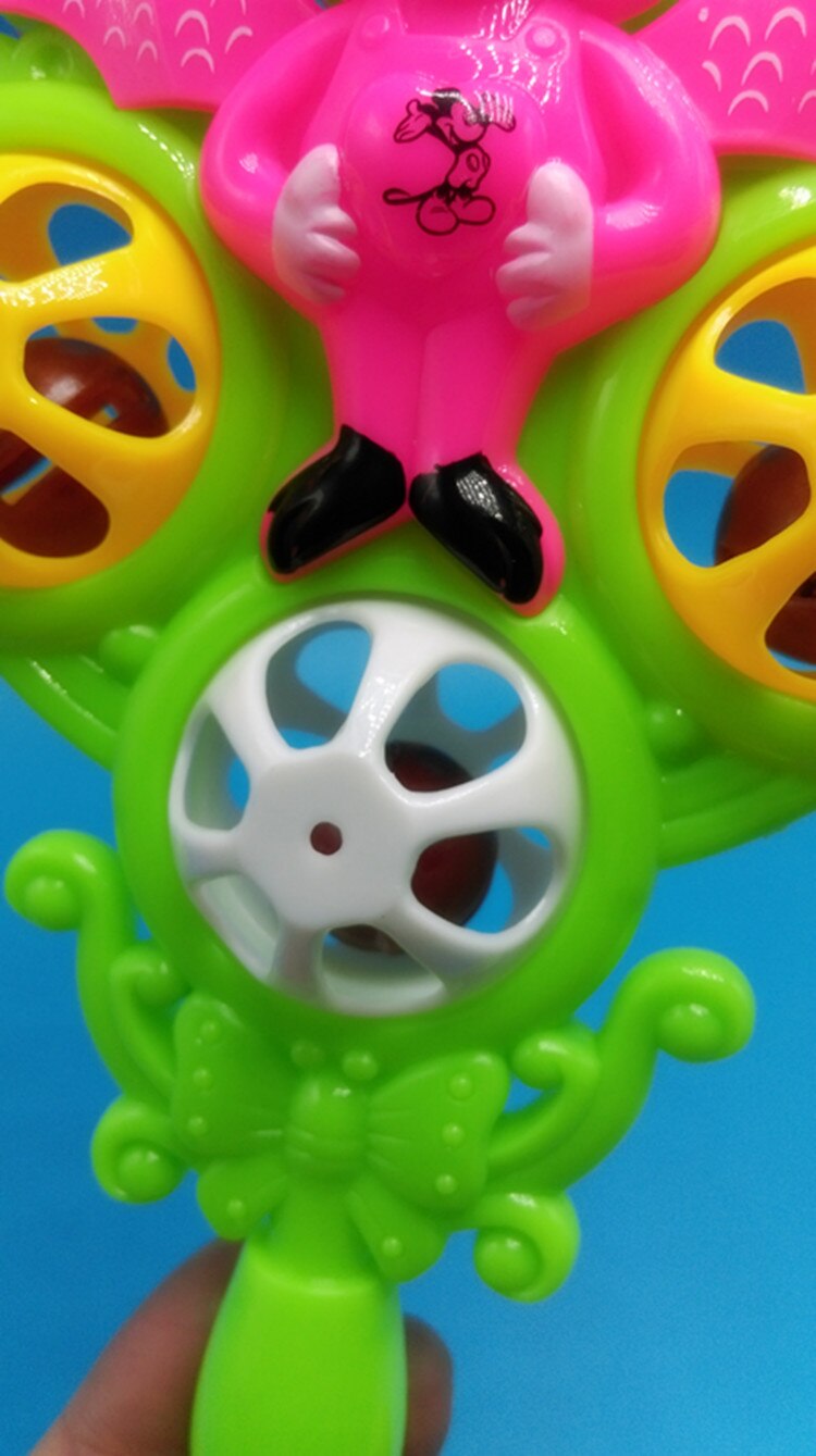 Plast unisex leksak ängel bebis gris klocka barn pedagogiska leksaker man flicka 0 6 to 12 månader 3 år gammal hejarkäpp