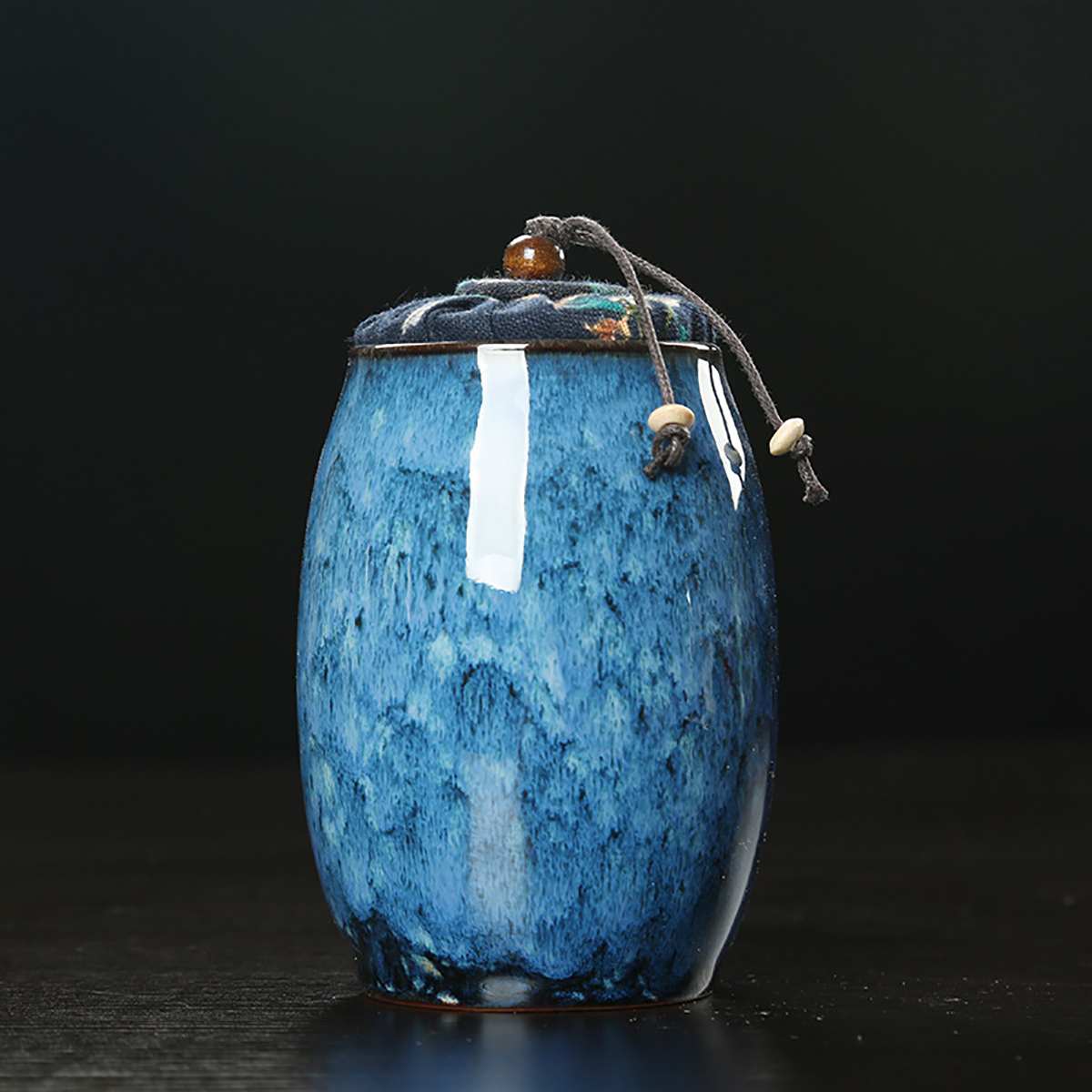 Keramisk kæledyrs kremering urn begravelse souvenir kæledyr hund kat kremering urne fuglemus aske kæledyr urn kæledyr hukommelse 6 * 13.3cm/300ml: Type 1