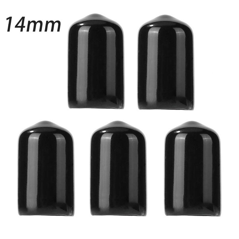 5pcs 10/12/13/14mm Plastic Pool Cue Tip Protector Indoor Club Pub Family Game Snooker Billiard Accessories