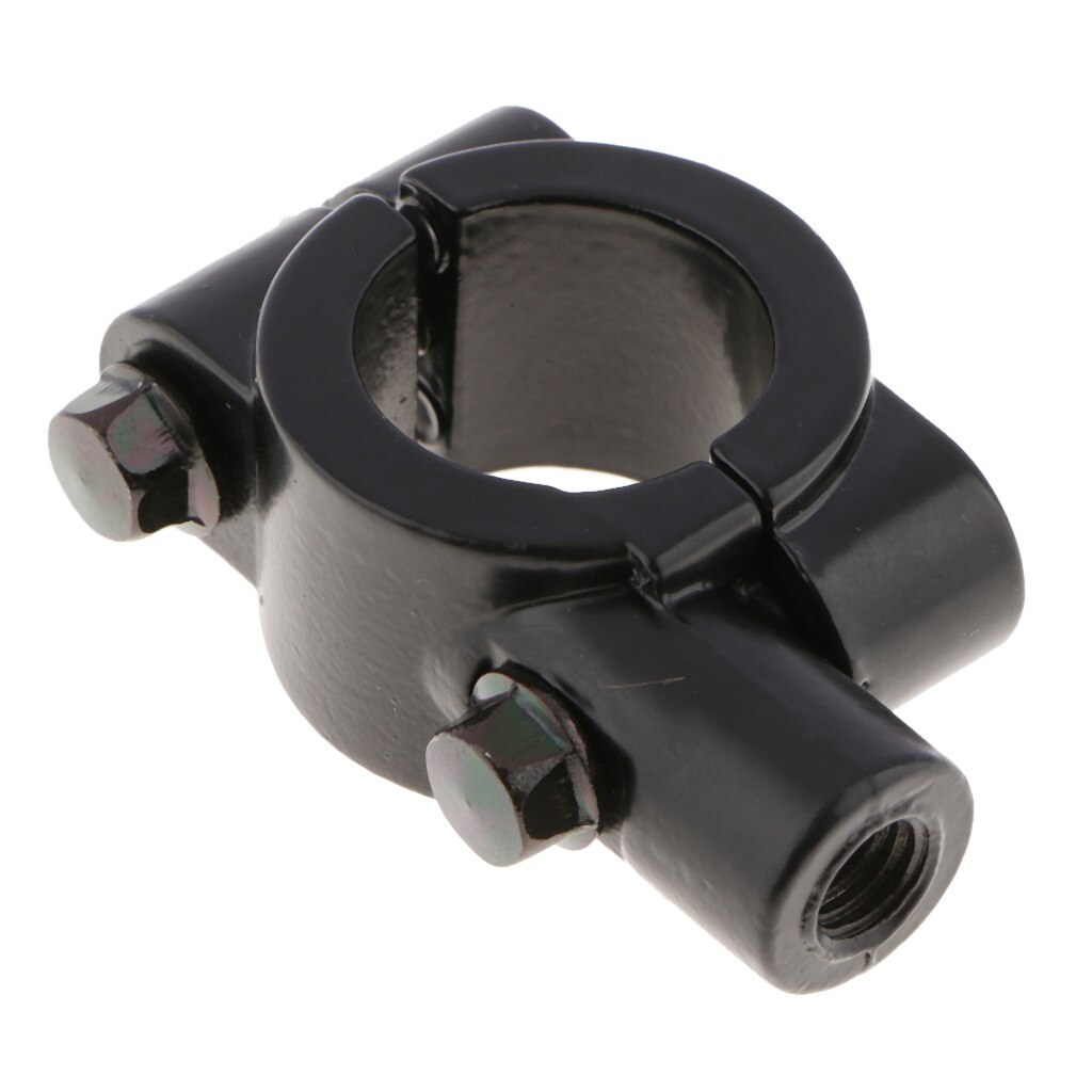 Motorsykkel bakspeil klemme speil trådmontering adapterbrakettholder til 21-23mm atv firhjuling motorsykkelstyr