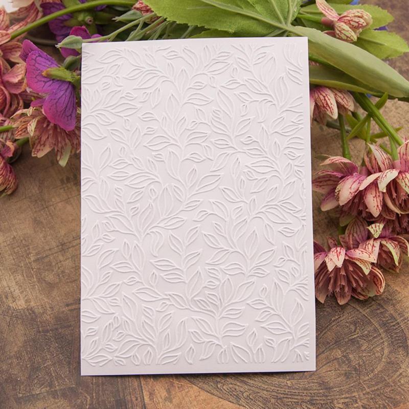 DIY Scrapbooking Plastic Bloem Embossing Map Sjabloon voor Album Card Tool Fondant Cake Decorating Gereedschap