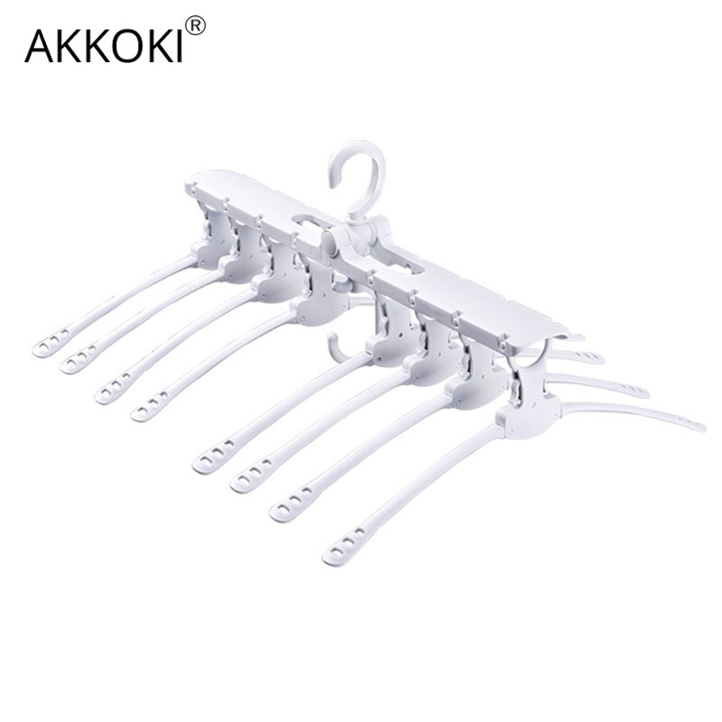 Foldable Hangers For Clothes Multi-Functional Hanger Clothes 360 Rotating Cascading Dryer Clothes Rack Foldable Drying Rack