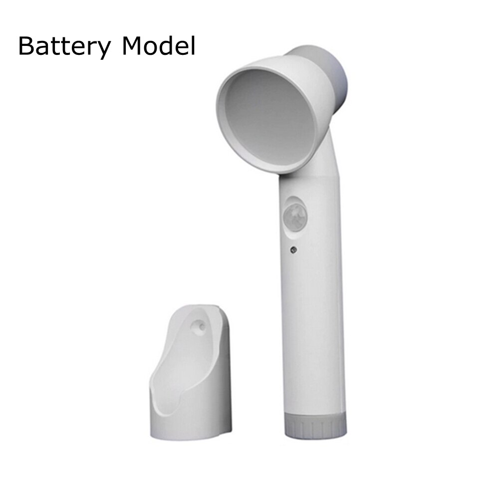 Portable Emergency Light Flashlight USB Charging+Human Body Motion Sensor+Stay ON Night Stairs Security LED Table Lamps for Home: AAA Battery