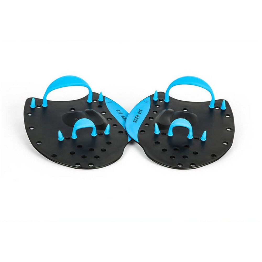 Svømning padle fin flipper til svømning lære træningsudstyr justerbare silikone håndfinne svømme dykkerhandsker