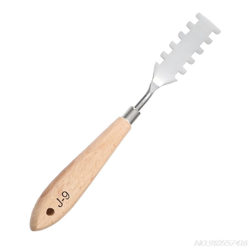 10pcs Stainless Steel Palette Scraper Paint Knives Blade for Artist Oil Acrylic Painting N20 20