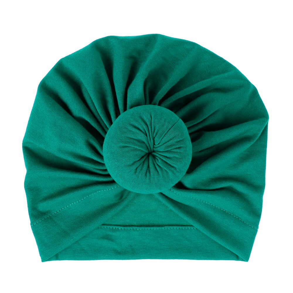 18 kleuren babyhoedjes voor meisjes, strikjes, tulbandhoedjes, babyfotografie-accessoires, katoenen kindermutsjes, babymutsjes en kinderhoedjes.: O