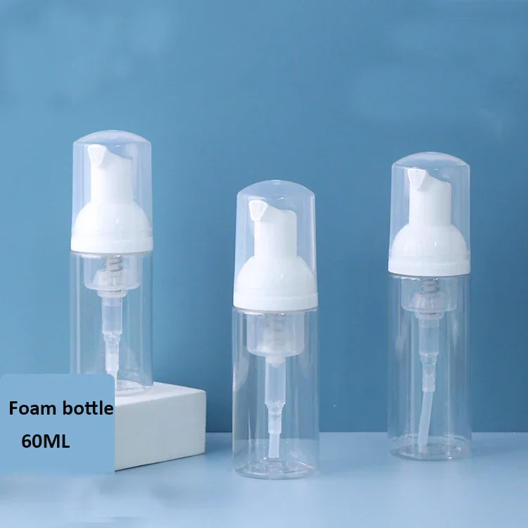 12 Stuks 30/60Ml Draagbare Schuimfles Lege Pomp Heldere Fles Lotion Shampoo Dispenser Hervulbare Flessen Pomp Foam Fles