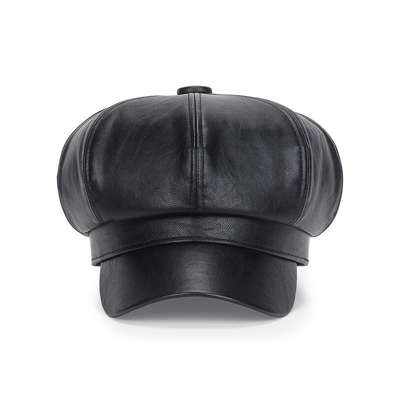 D&amp;T 2022 Octagonal Cap Beret Men Women Unisex Cotton Material Solid Artist Hat Sun Protection Warm