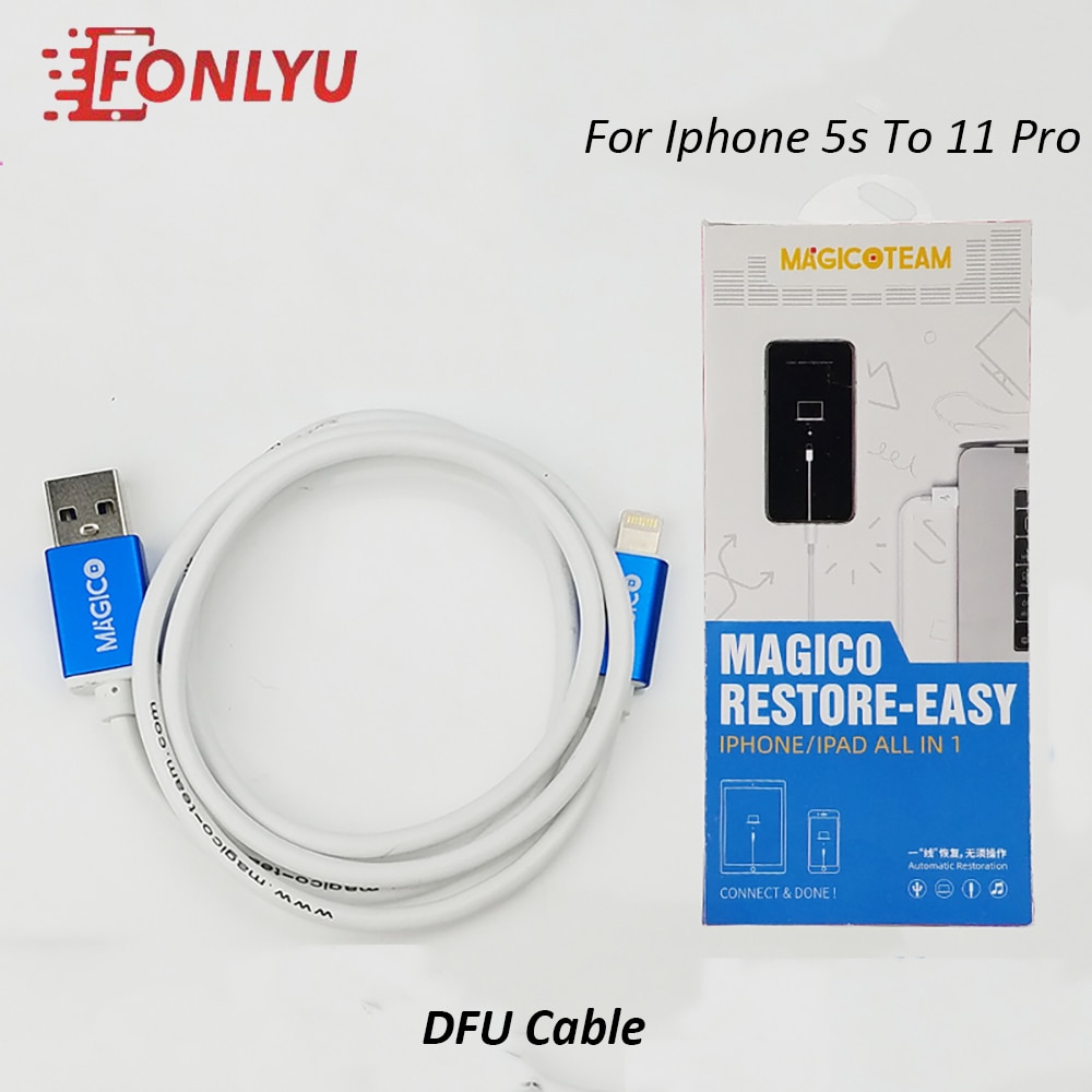 Magico Restore-Cable DFU fácil para iPhone iPad, línea de datos de modo de recuperación automática sin operación sencilla