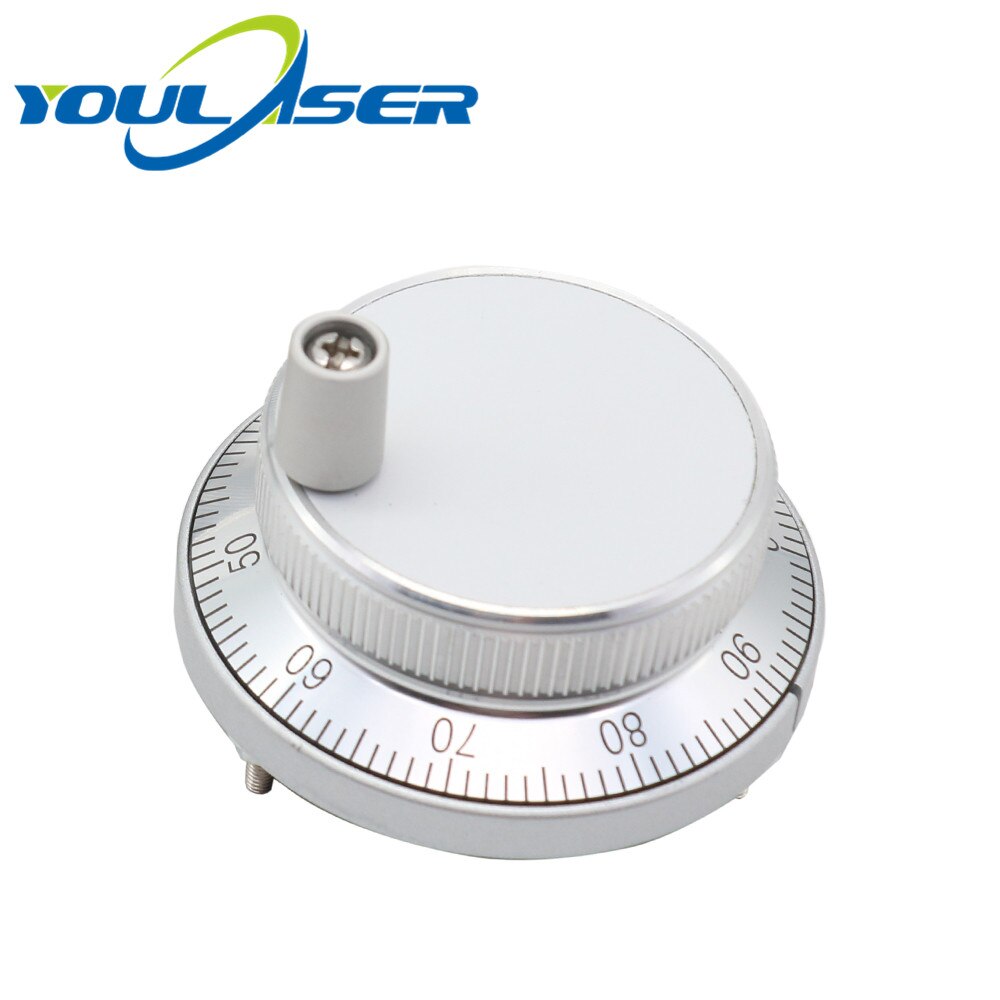 Darmowa wysyłka CNC Pulser koło zamachowe 5V 6Szpilka impuls 100 ręczny generator impulsów koło ręczne CNC maszyna 60mm obrotowy enkoder